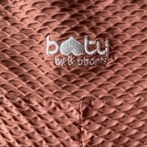 Booty by Brabants  Croco Skin Leggings in Rosé